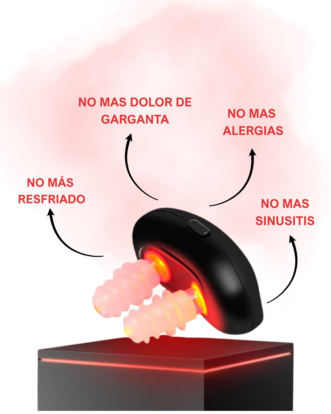 Dispositivo Anti alergia nasal, alivia la rinitis, mejora la ventilación nasal 👃