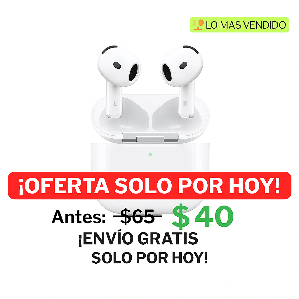 AIRPODS 4 CALIDAD PREMIUM 🔥